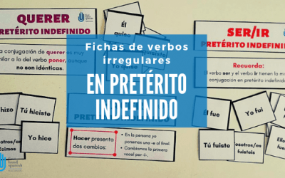Verbos irregulares en pretérito indefinido