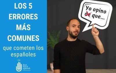 Los 5 errores más comunes que cometen los españoles