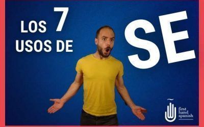 Los 7 usos del pronombre se
