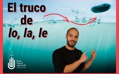 Cuándo usar lo, la, le… (verbos transitivos vs intransitivos)