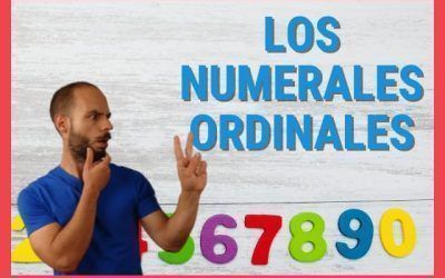 Los numerales ordinales en español