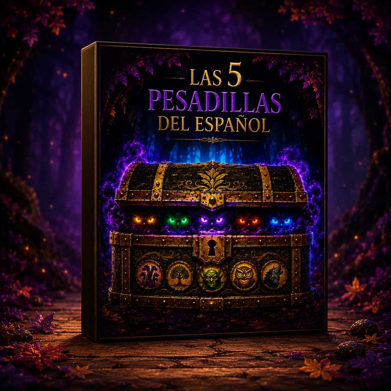Portada de Las 5 pesadillas del español